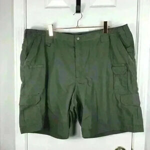 5.11 Tactical Men's TacLite Pro Shorts 9.5" Inseam Green Size 46